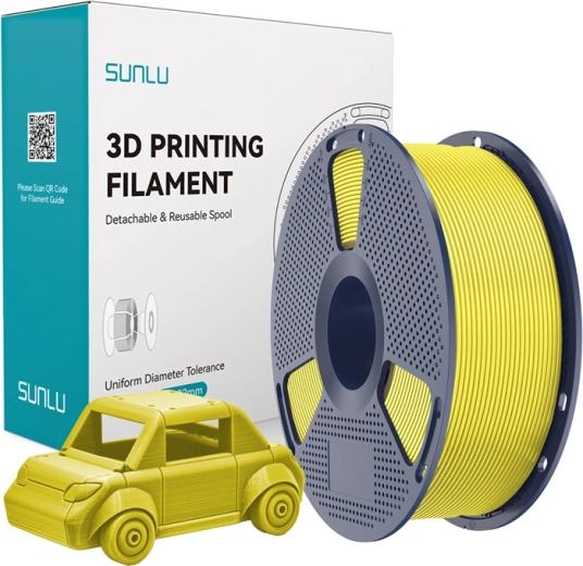 Sunlu PETG-Filament Gelb