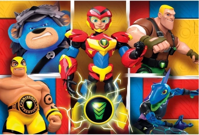 Clementoni Puzzle Power Players MAXI 60 Teile