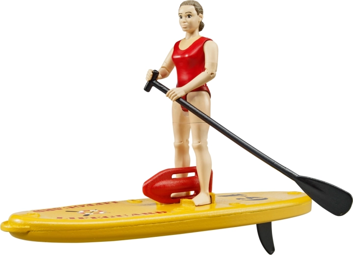 Bworld Rettungsschwimmerin mit Paddel