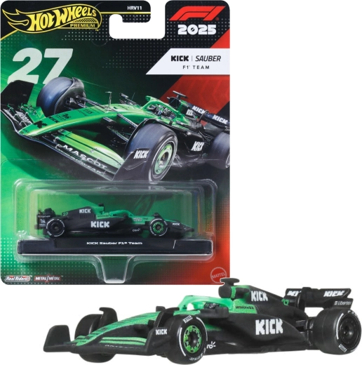 Hot Wheels Premium Formel 1 2025 Sauber Nico Hülkenberg #27