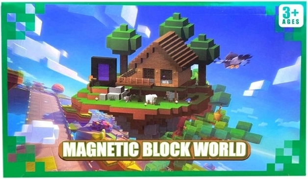Magnetisches Konstruktionsspielzeug mit 46 Teilen