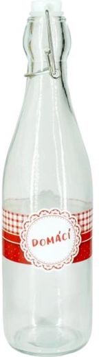 Glasflasche mit Bügelverschluss TORO 1 l