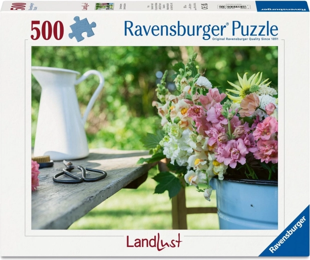 Ravensburger Puzzle LandLust: bunte Sucher 500 Teile