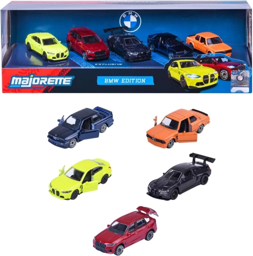 Majorette BMW Edition Geschenkset mit 5 Metall-Autos