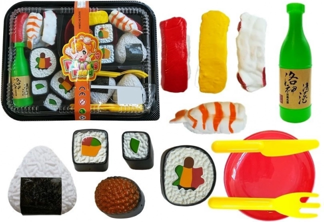 Kindersushi-Set mit Besteck und Zubehör (27-tlg.)