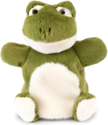 Histoire d’Ours Plüsch-Handpuppe Frosch 24 cm