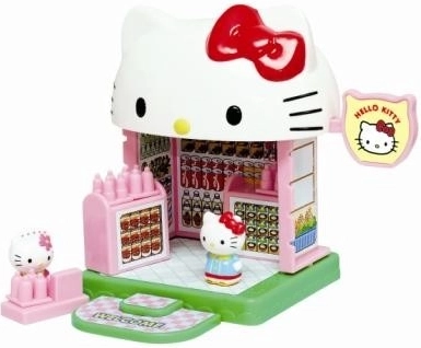 Hello Kitty Mini-Restaurant und Mini-Shop