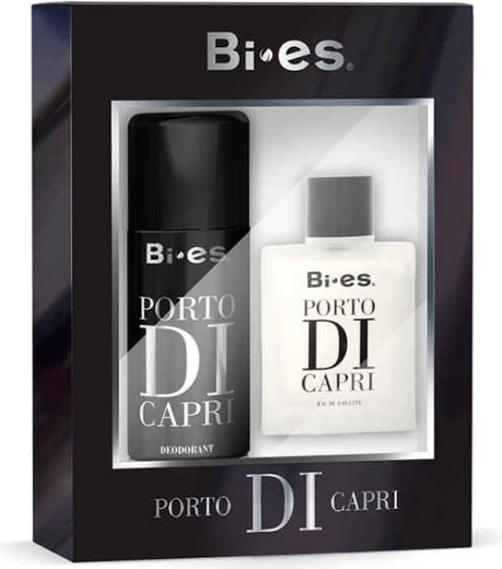 Bi-Es Porto di Capri Herren-Geschenkset – Deodorant 150 ml + Aftershave 100 ml