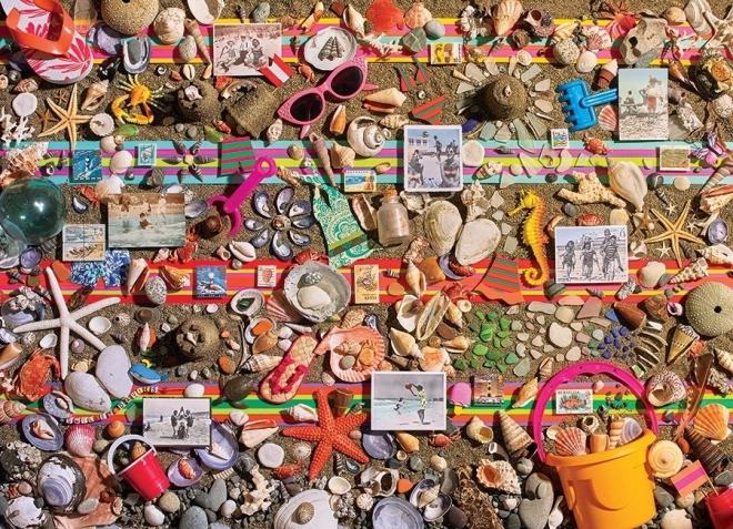 COBBLE HILL Puzzle Strandszene, 1000 Teile
