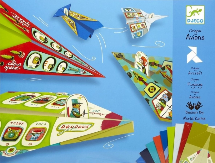 DJECO Origami Flugzeuge für Jungen