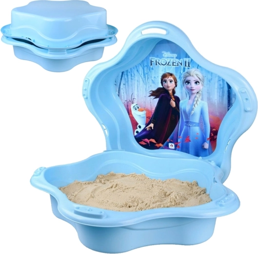 Verschließbare Kunststoff-Sandmuschel 2-in-1 Planschbecken DISNEY FROZEN