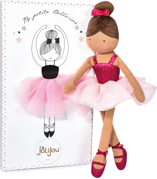 Doudou Jolijou Ballerina-Puppe Isadora 35 cm