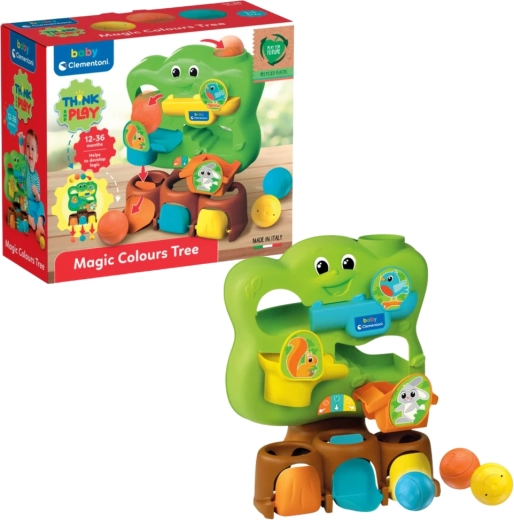 Clementoni Baby magischer bunter Baum mit Bällen