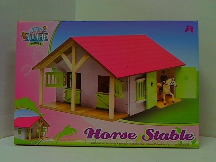 Holz-Pferdestall 1:24