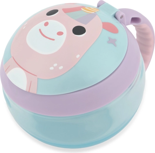 Skip Hop Snackbecher für Kekse Besties Squad Einhorn