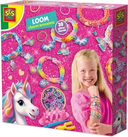 SES Zauberarmbänder Einhorn und glitzernde Anhänger