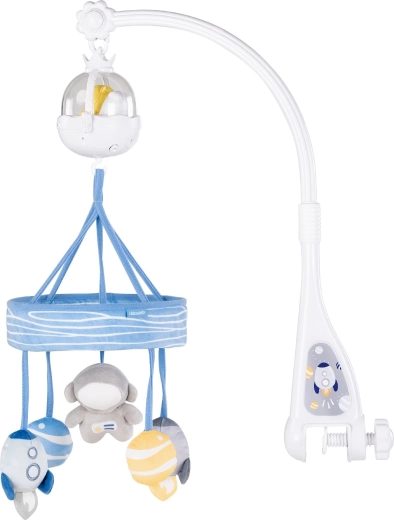 Chipolino Musik-Mobile fürs Babybett mit Projektor Astronaut
