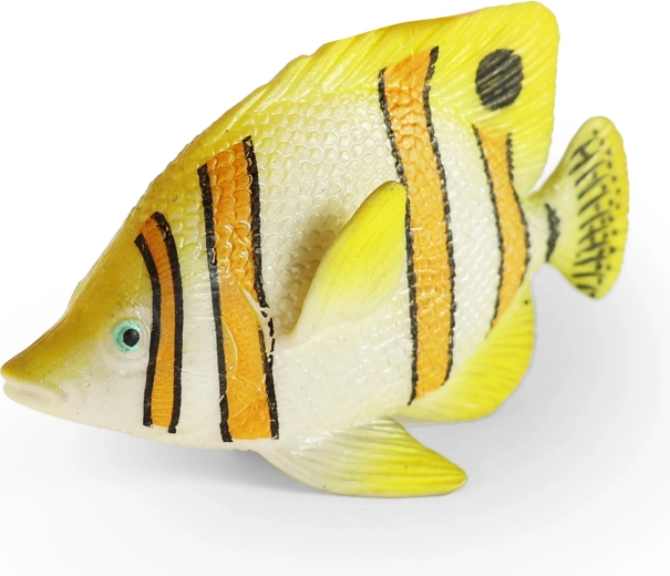 Gelber Gummifisch 10 cm