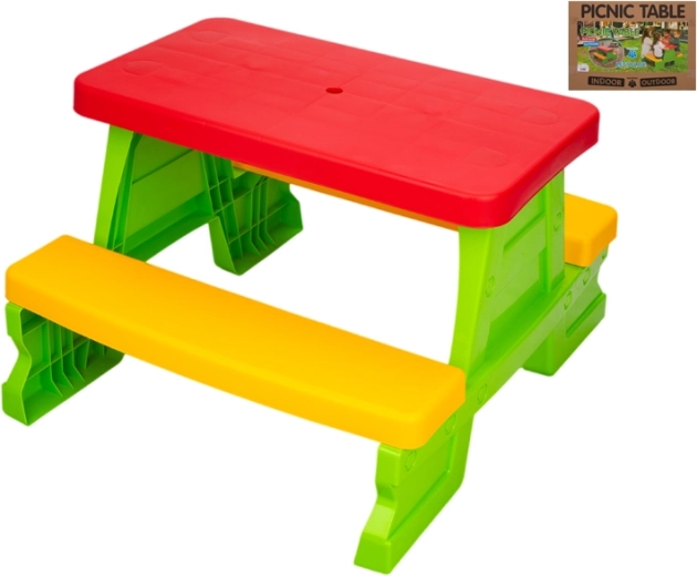 Dorex Kinder-Garten-Picknicktisch mit Bänken