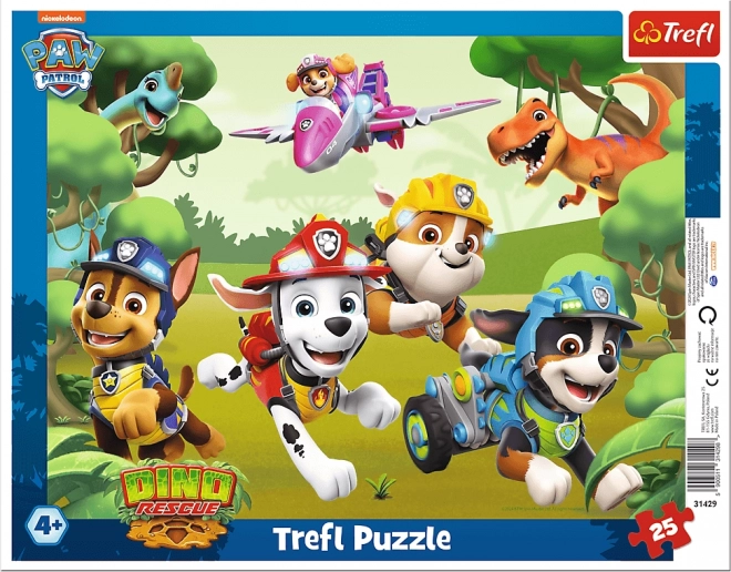 Puzzle Paw Patrol – Unglaubliche Hundetricks, 25 Teile
