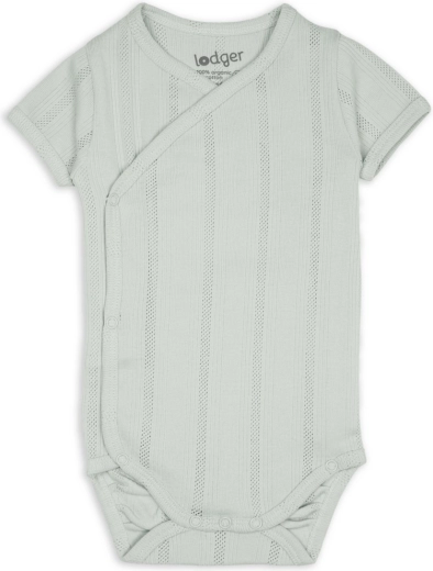 Lodger Body mit kurzen Ärmeln Pointelle Silk Gr. 68