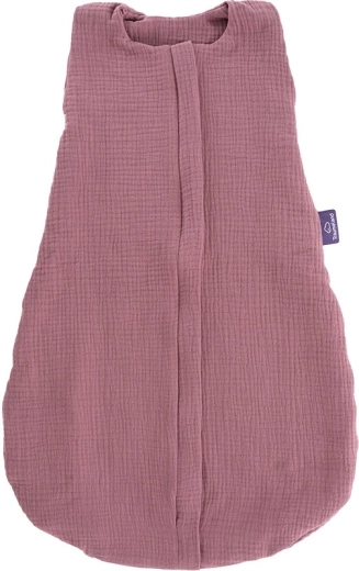 Träumeland Sommer-Schlafsack Liebmich aus Musselin Pflaume 90