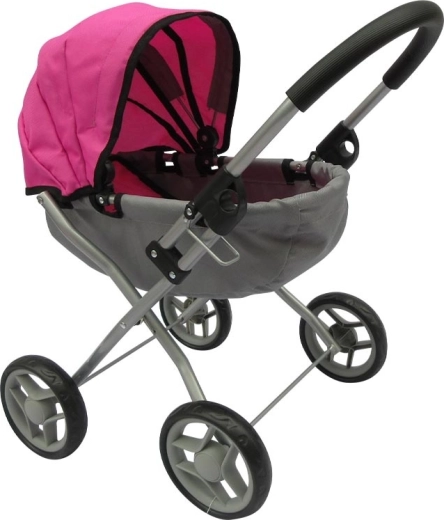 Kinderwagen – grau/rosa
