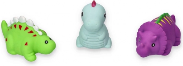 Set aus Dinosaurier-Badespielzeugen für Kinder 9m+