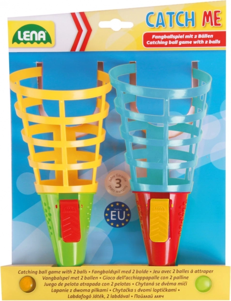 Lustiges Spiel Catch Ball mit Plastikbällen