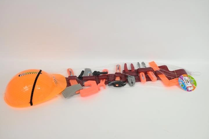 Werkzeuggürtel-Set mit Schutzhelm Powered Tools