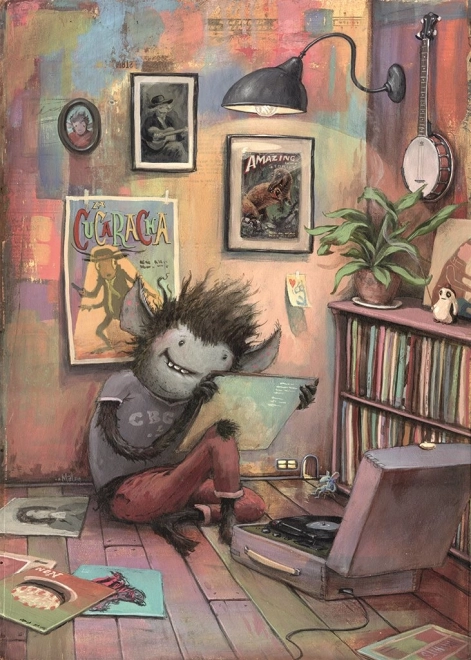 Puzzle HEYE Zozoville Vinyll-Monster 1000 Teile