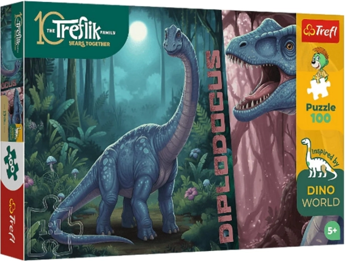 InspiredByDinoWorld Diplodocus Puzzle 100 Teile