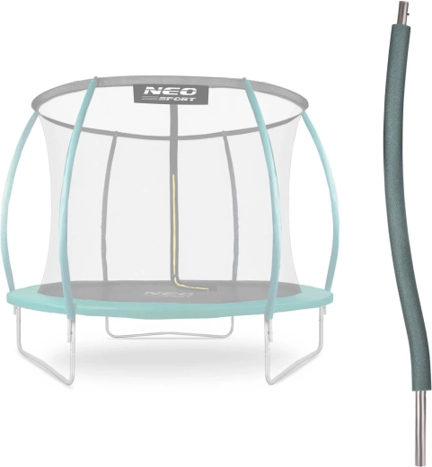 Neo-Sport unteres Pfostenteil für Trampolin Typ C 8–14 ft grün
