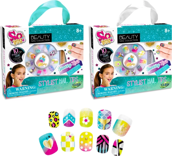 TASIA Glitzer-Nagelset für Kinder