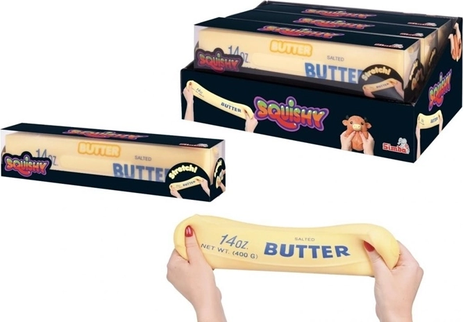 SIMBA Squishy-Knautschspielzeug Butter 28 cm