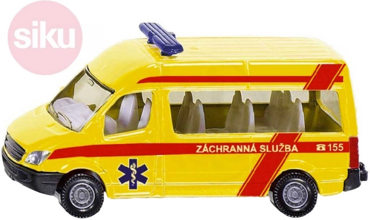 Siku Mercedes-Benz Sprinter Rettungsdienst CZ - 1 Stück