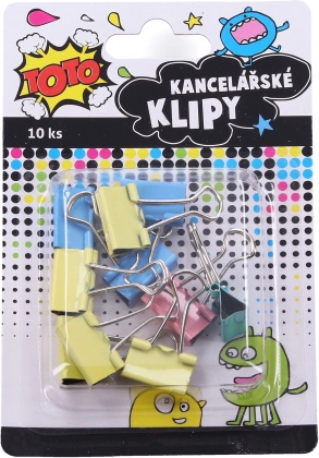 Büroklammern 19 mm, Set mit 10 Stück