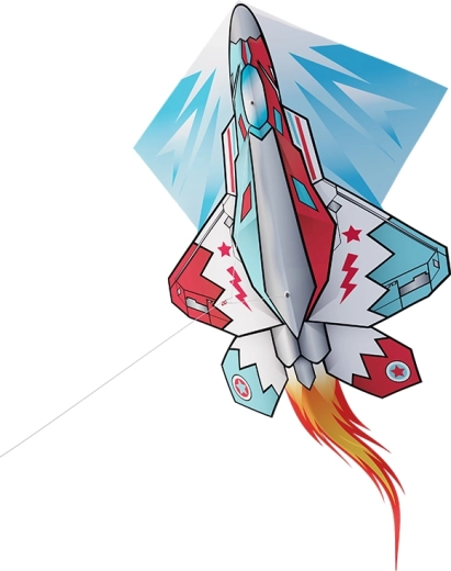 Flugdrachen Pop Up Flugzeug 57 × 55 cm