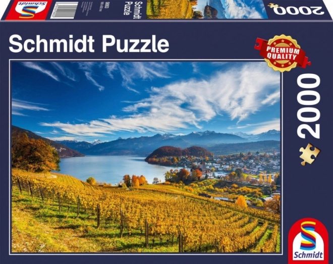 Puzzle Weinberge 2000 Teile