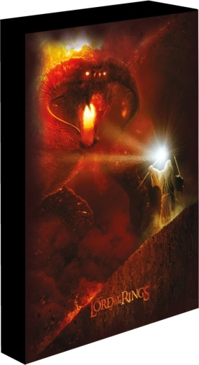 LED-Leuchtbild Der Herr der Ringe – Balrog 30 × 40 cm