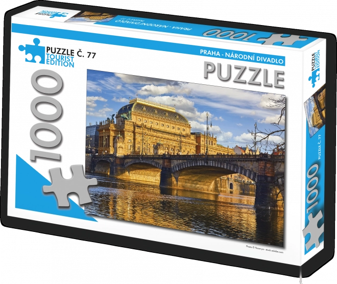 Puzzle Prag - Nationaltheater 1000 Teile