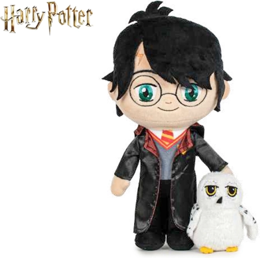 Plüschspielzeug Harry Potter mit Hedwig 29 cm