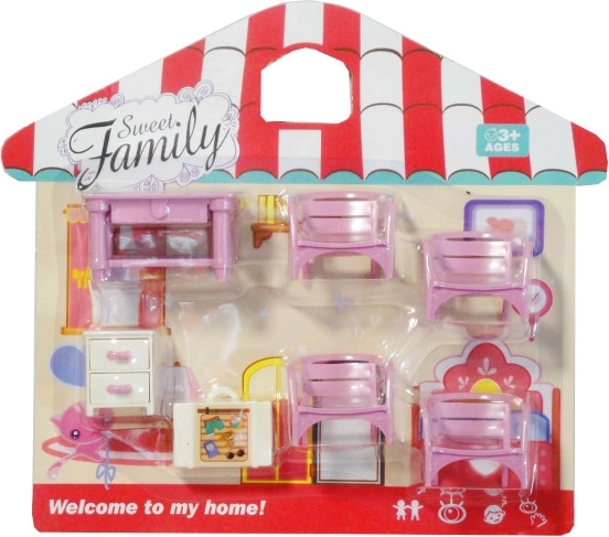 Kinder-Set für Zimmermöbel mit Koffer