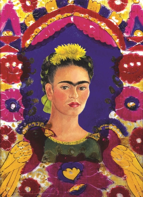Puzzle Selbstporträt Frida Kahlo 100 Teile