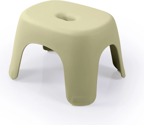 Rutschfester Kinderhocker Step Up, hellgrün, 31 × 20 × 25 cm