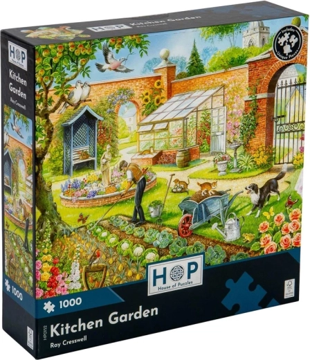 House of Puzzles Gartenarbeit – 1000 Teile