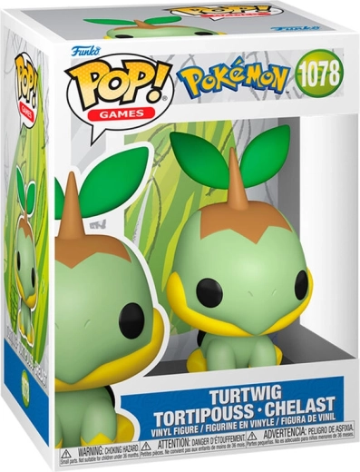 Funko Pop! Games Pokémon Turtwig (Chelast) #1078 - 1 Stück