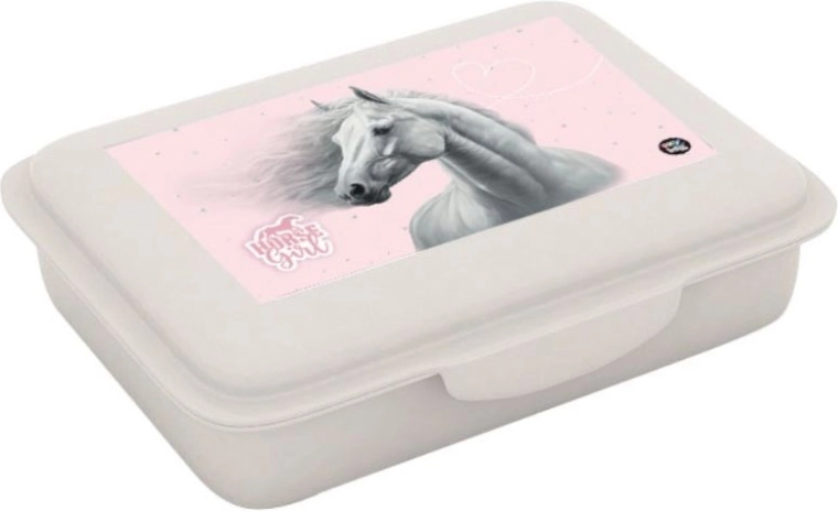Lunchbox mit Fach – Pferd Romantic