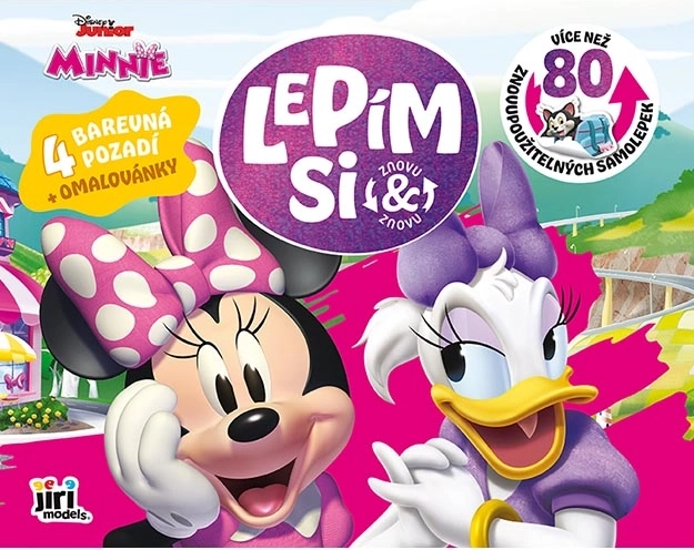 Ich klebe immer wieder Minnie