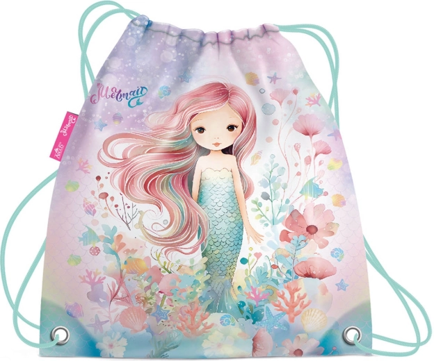 Schulbeutel für Hausschuhe Mermaid (Meerjungfrau) – 1 Stück